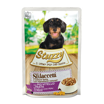 STUZZY DOG SFILACCETTI VITELLO 100GR
