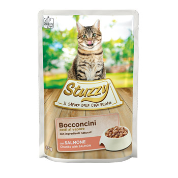 STUZZY CAT BOCCONCINI AL SALMONE BUSTA 85GR