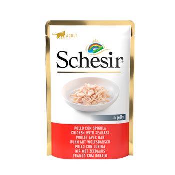 SCHESIR SOFT POLLO/SPIGOLA 85GR
