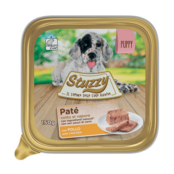 STUZZY DOG PATE' PUPPY con POLLO 150GR