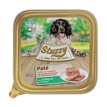 STUZZY DOG PATE' CONIGLIO 150GR