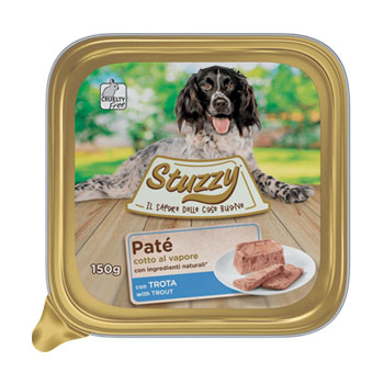 STUZZY DOG PATE' TROTA 150GR