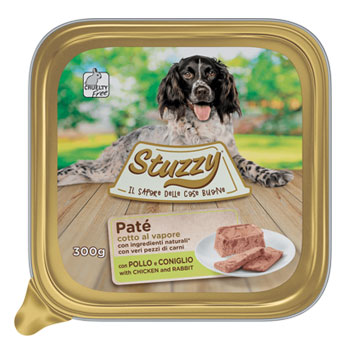 STUZZY DOG PATE' POLLO/CONIGLIO 300GR