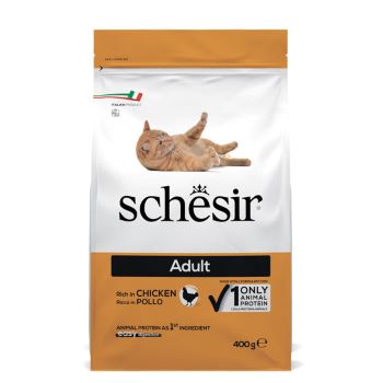 SCHESIR GATTO DRY POLLO 400 GR