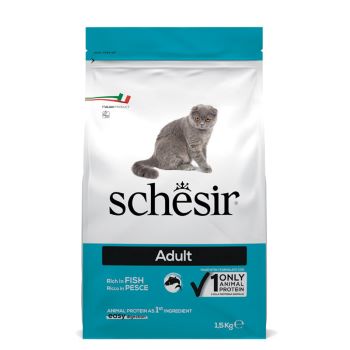SCHESIR GATTO DRY PESCE 1,5 KG