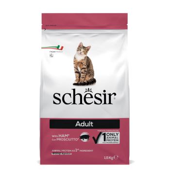 SCHESIR GATTO DRY PROSCIUTTO 1,5 KG