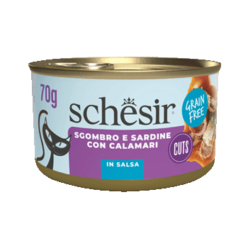 SCHESIR FILETTI DI SARDINE SGOBRO E CALAMARI IN SALSA 70GR