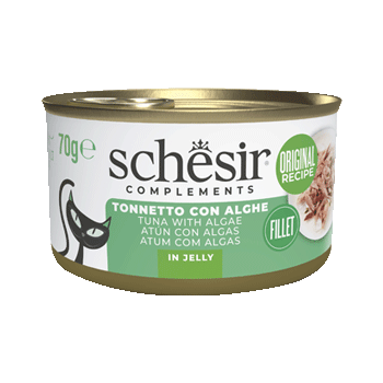 SCHESIR CAT TONNO/ALGHE 70GR