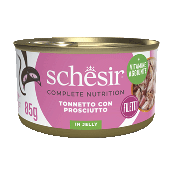 SCHESIR CAT TONNO/PROSCIUTTO 85GR