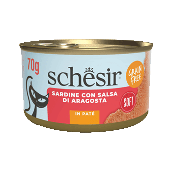SCHESIR PATE' DI SARDINE IN SALSA DI ARAGOSTA 70GR