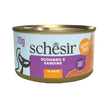 SCHESIR PATE' DI SARDINE E SGOMBRO 70GR