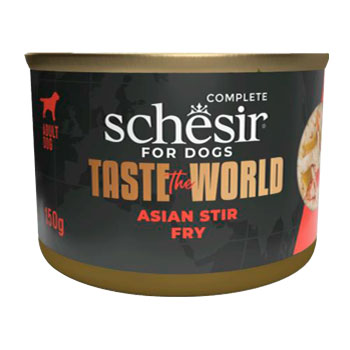 SCHESIR DOG TASTE THE WORLD FILETTI DI POLLO IN BRODO ASIAN STIR FRY 150GR