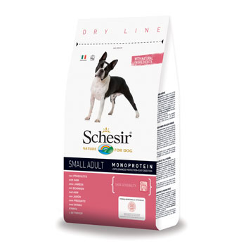SCHESIR DRY DOG SMALL PROSCIUTTO 800GR