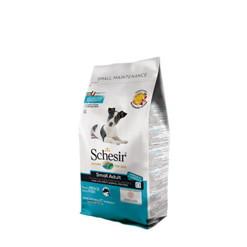 SCHESIR DRY DOG SMALL MANTENIMENTO 2 KG Pesce