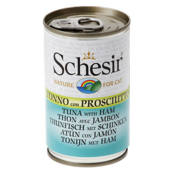 SCHESIR CAT TONNO E PROSCIUTTO 140GR