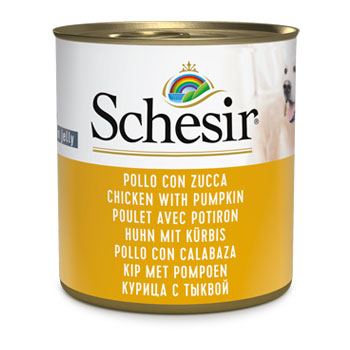 SCHESIR DOG POLLO E ZUCCA 285 GR LATTINA