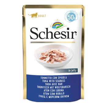 SCHESIR CAT BUSTA DA 50 GR Tonno/Spigola