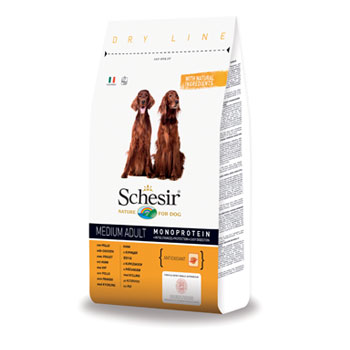 SCHESIR DRY DOG MEDIUM CHICKEN 3KG