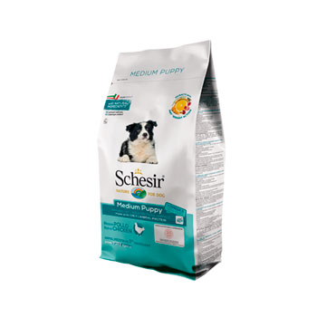 SCHESIR DRY DOG MED. PUPPY 3KG