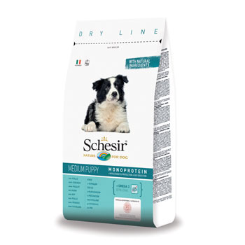 SCHESIR DRY DOG MEDIUM PUPPY 12KG
