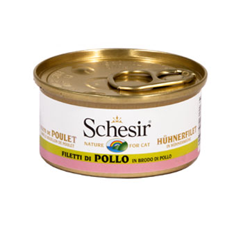 SCHESIR CAT BRODO POLLO 70GR