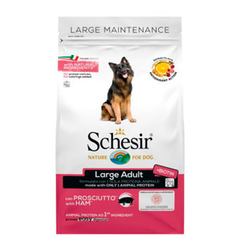 SCHESIR DRY DOG LARGE PROSCIUTTO 12 KG