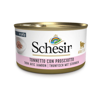 SCHESIR CAT IN GELATINA 85 GR Tonnetto/Prosciutto