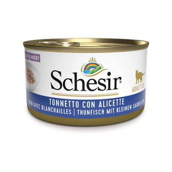 SCHESIR AL NATURALE CON RISO 85 GR Tonnetto/Alicette