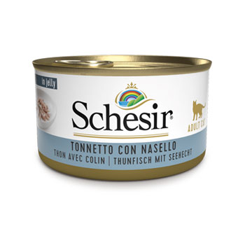 SCHESIR CAT IN GELATINA 85 GR Tonnetto/Nasello