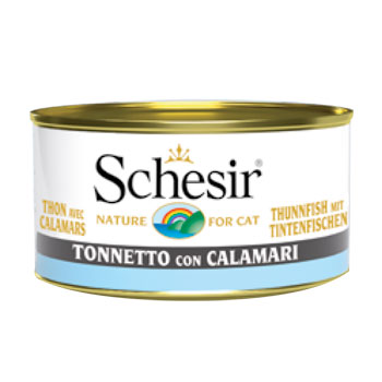 SCHESIR TONNO CALAMARI 85GR