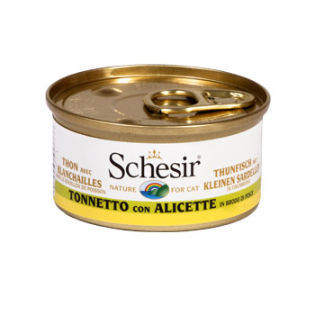 SCHESIR CAT IN BRODO 70 GR Tonnetto/Alicette