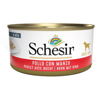 SCHESIR DOG POLLO/MANZO 150GR