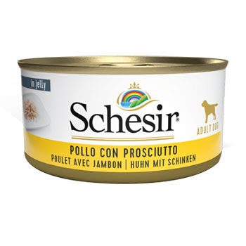 SCHESIR DOG POLLO/PROSCIUTTO 150GR