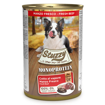STUZZY DOG MONOPROTEIN MANZO 400 GR