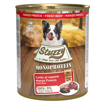 STUZZY DOG MONOPROTEIN MANZO 800 GR
