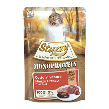 STUZZY CAT MONOPROTEIN BUSTE MANZO 85GR