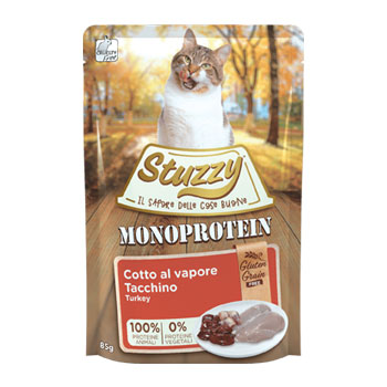 STUZZY CAT MONOPROTEIN BUSTE TACCHINO 85GR