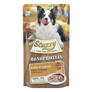 STUZZY DOG MONOPROTEIN POLLO BUSTA 150GR
