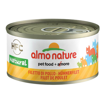 ALMO NATURE CAT NATURAL LATTINA 70 GR Filetto di Pollo