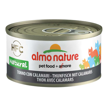 ALMO NATURE CAT JELLY LATTINA 70 GR Tonno Calamari