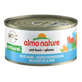 ALMO NATURE CAT JELLY LATTINA 70 GR Misto Mare
