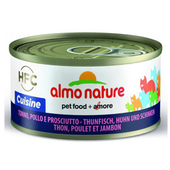 ALMO NATURE CAT Cuisine Tonno Pollo Pros.70Gr