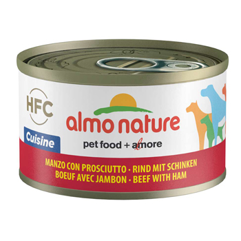 ALMO DOG CLASSIC - LATTINA da 95 gr Manzo/Prosciutto