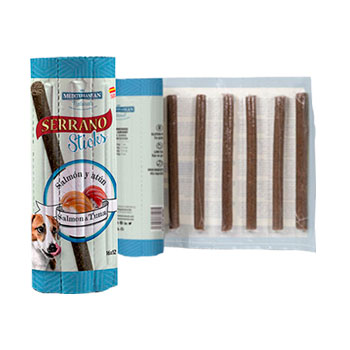SERRANO STICKS SALMONE/TONNO 16*12GR