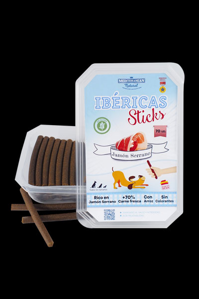 SNACK CANE BOX 70 PEZZI PROSCIUTTO