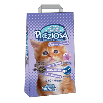 PREZIOSA CLUMPING PROFUMATA 10 Kg Lavanda