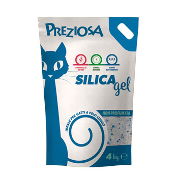 PREZIOSA LETTIERA CLASSICA SILICA GEL 4 KG