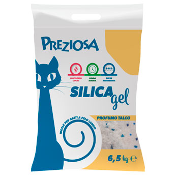 PREZIOSA SILICA GEL PROFUMATA TALCO  6,5 KG