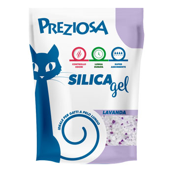 PREZIOSA SILICA GEL PROFUMATA LAVANDA 2,25KG