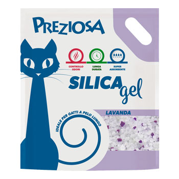 PREZIOSA SILICA GEL PROFUMATA LAVANDA 4KG
